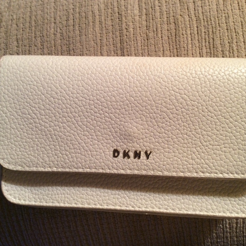 DKNY White Belt Bag
